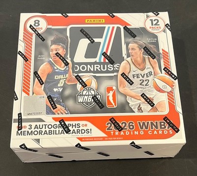 *NEW* 2025-26 Panini WNBA Donruss Basketball Sealed Hobby Box *FREE SHIPPING*