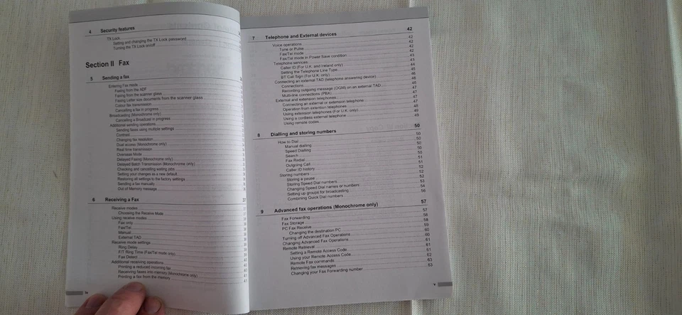 Owners Manual for Borther MFC-465CN (fax / printer / scanner) - users guide - Image 3 of 4