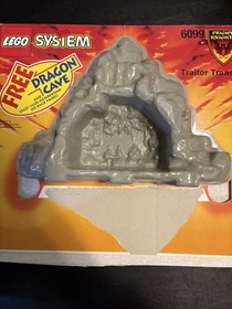 LEGO Dragon Cave Baseplate ONLY From Fright Knights Traitor Transport 6047 6099