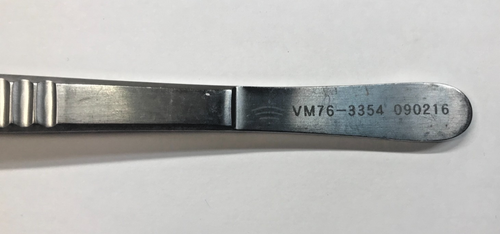 V. Mueller VM76-3354 Debakey Vascular Tissue Forceps 3mm, 12" - Afbeelding 3 van 6