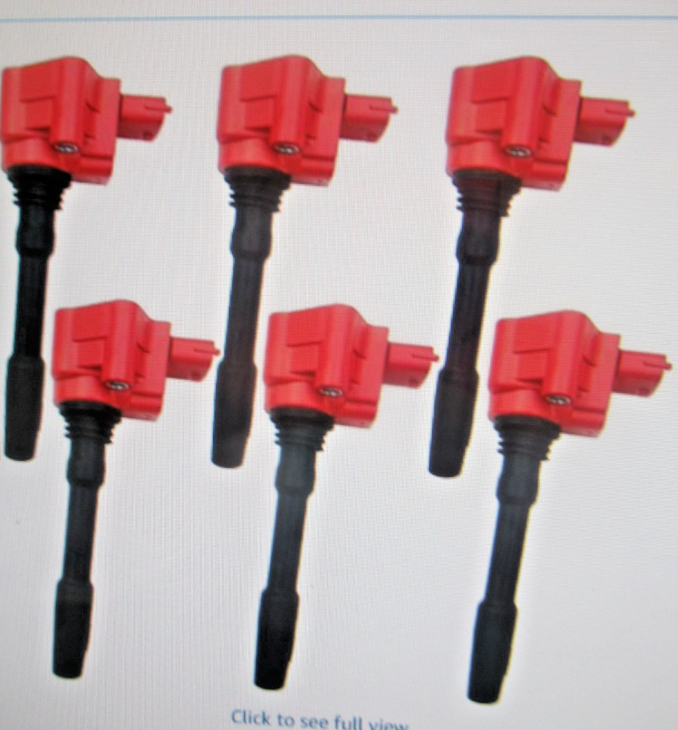 6-NEW Maserati 3.0T 3.8T M156/M157 V6 Ignition Coil packs GHIBLI,LEVANTE,QUATT
