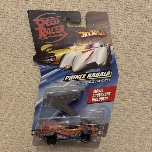 Hot Wheels Speed Racer Prince Kabala mit Sägeblättern Filmzubehör