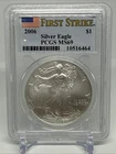 2006 American Silver Eagle First Strike PCGS MS69