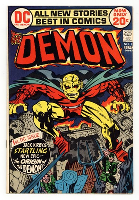 #ad Demon #1 FN 6.0 1972 1st app. Etrigan the Demon $125.00