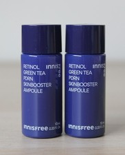 Innisfree Retinol Green Tea PDRN Skinbooster Ampoule 10mL x 2ea =20mL/Minis