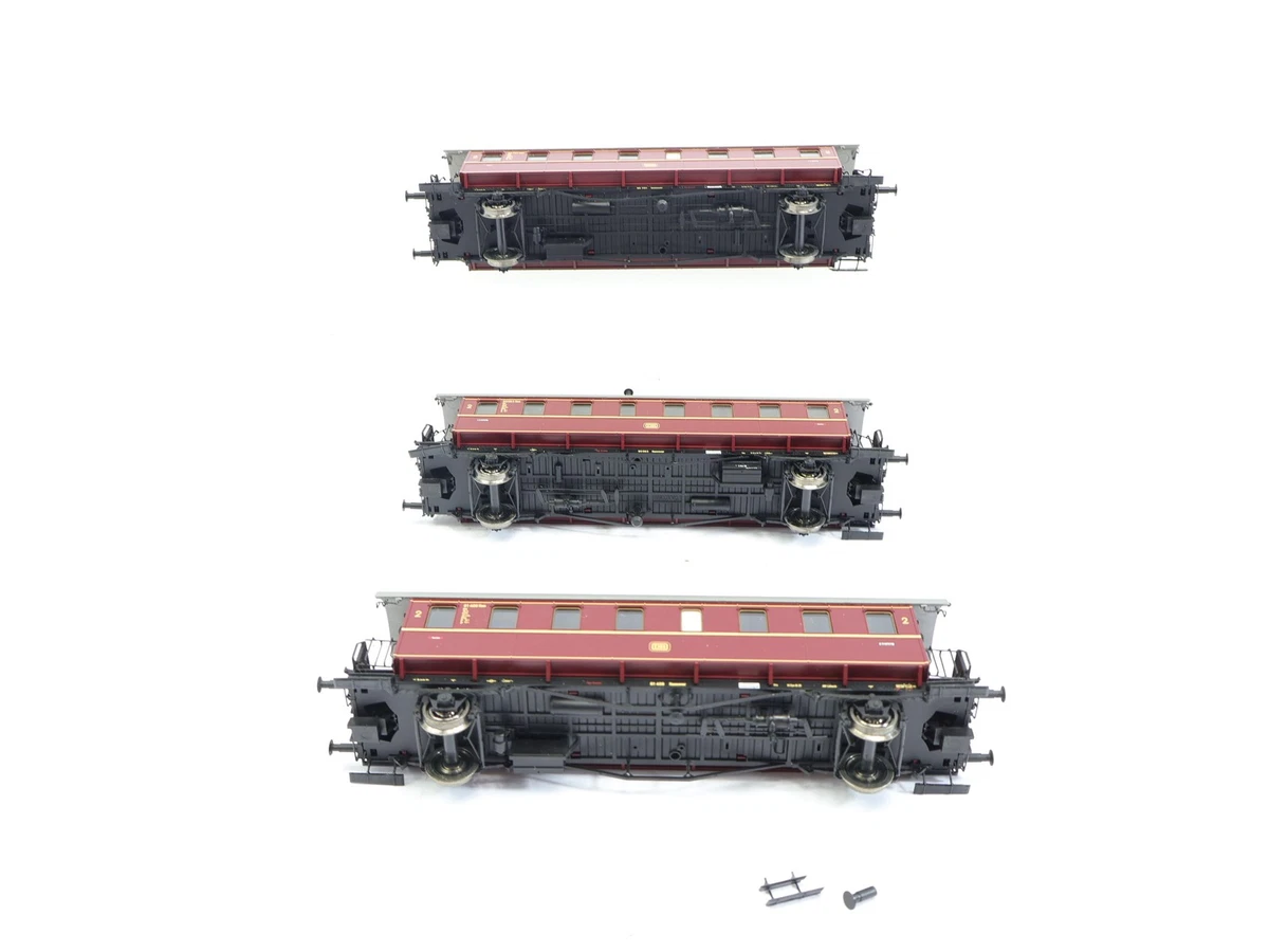 Brawa H0 45984 Personenwagen Set 3-tlg.  Bib 21 2.Klasse DB