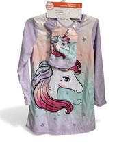 New Wonder Nation Unicorn Nightshirt Nightgown Girls18" Doll nightgown set