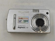 Samsung Digimax L50 5.0 MP Digital Camera Silver - Untested