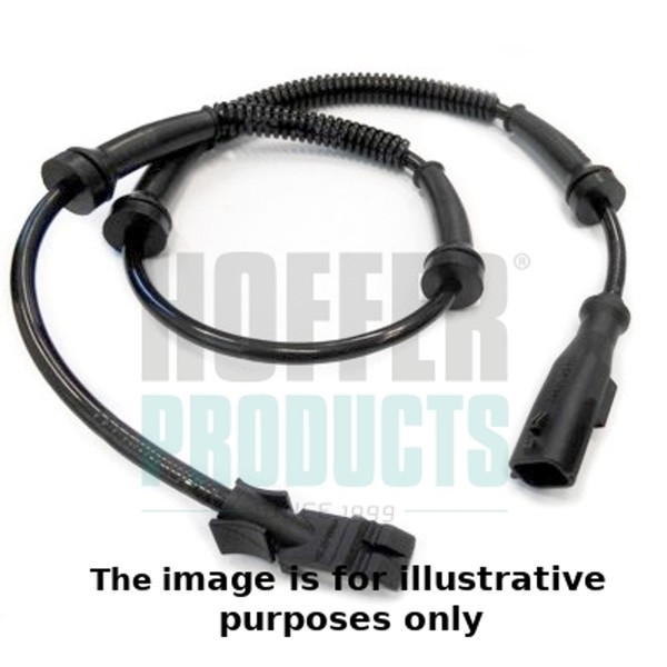 Hoffer ABS Sensor Raddrehzahl 8290514E OE Equivalent FüR Opel Vivaro X83 Bus 16V-image