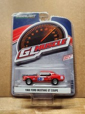 GreenLight 1968 Ford Mustang GT Coupe Red 1/64
