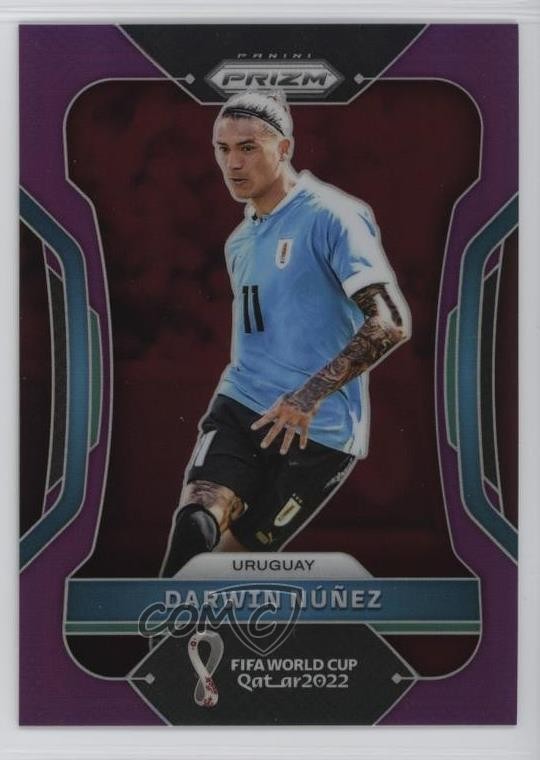 2022 Panini Prizm World Cup Qatar Purple /199 Darwin Nunez Núñez #273 0m5n