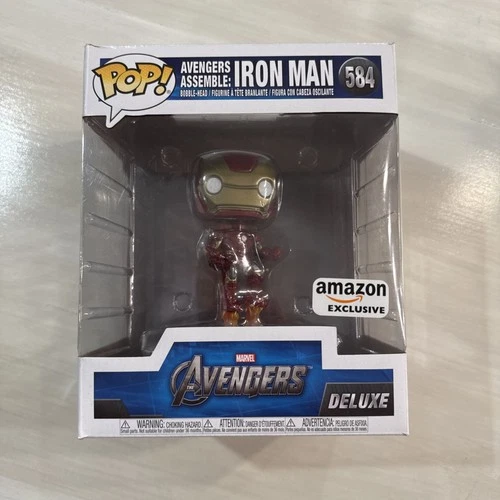 Funko Pop! Deluxe: Marvel - Avengers Assemble: Iron Man Amazon Exclusive #584
