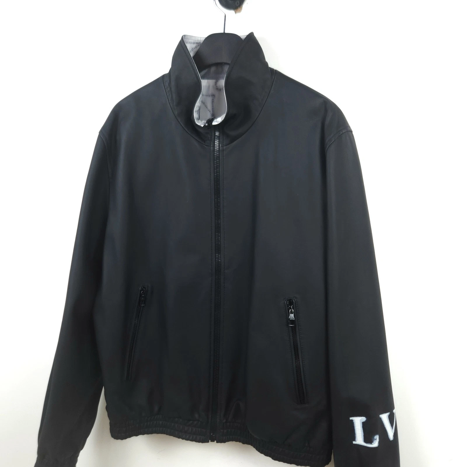 LOUIS VUITTON（LV） Giacca Louis Vuitton reversibile in pelle mista bicolore 8628 126421664