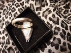 Vtg  Taxco Melesio Rodriguez Enamel 980 Sterling Silver Snake Ring. Adjustable! — photo 9