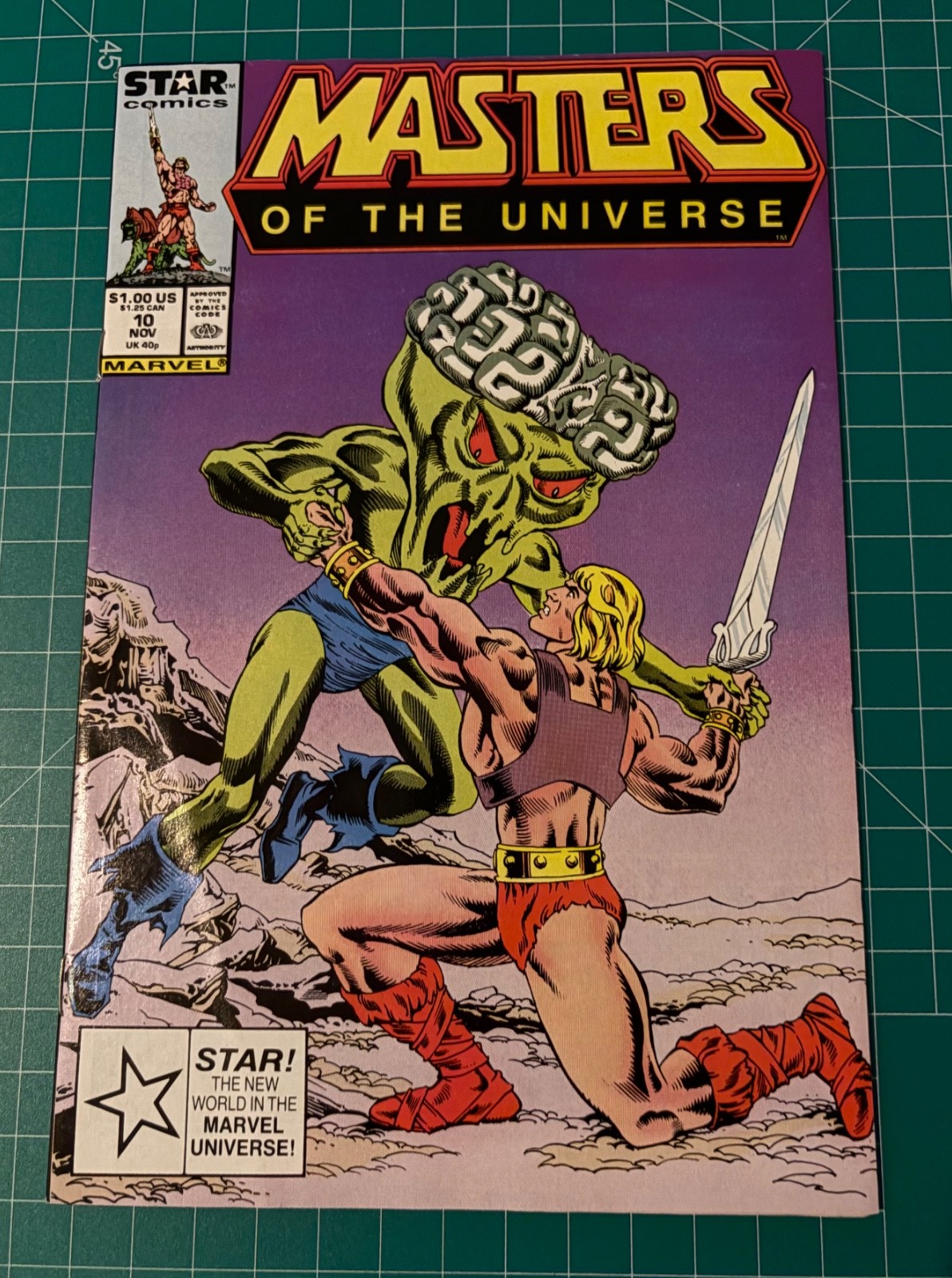 Masters Of the Universe #10 (1987) Marvel/Star Comics - 1st print - F/VF