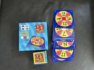 24 Math Game Double Digit Set EUC