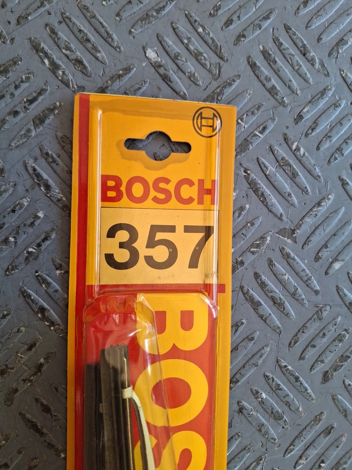Coppia Spazzole Tergi Bosch 357 (misura 33 Cm.) Colore Grigio per Auto D'epoca - Miniatura 2