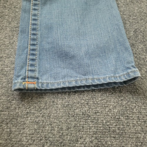 True Religion Denim ~ Bootcut Jeans Girl's Size 26x27.5 ~ Blue ~ Button Pockets - Picture 10 of 23