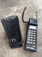 Vintage 90s Fujitsu Portable Commander Brick Phone W/ Battery Charger Untested