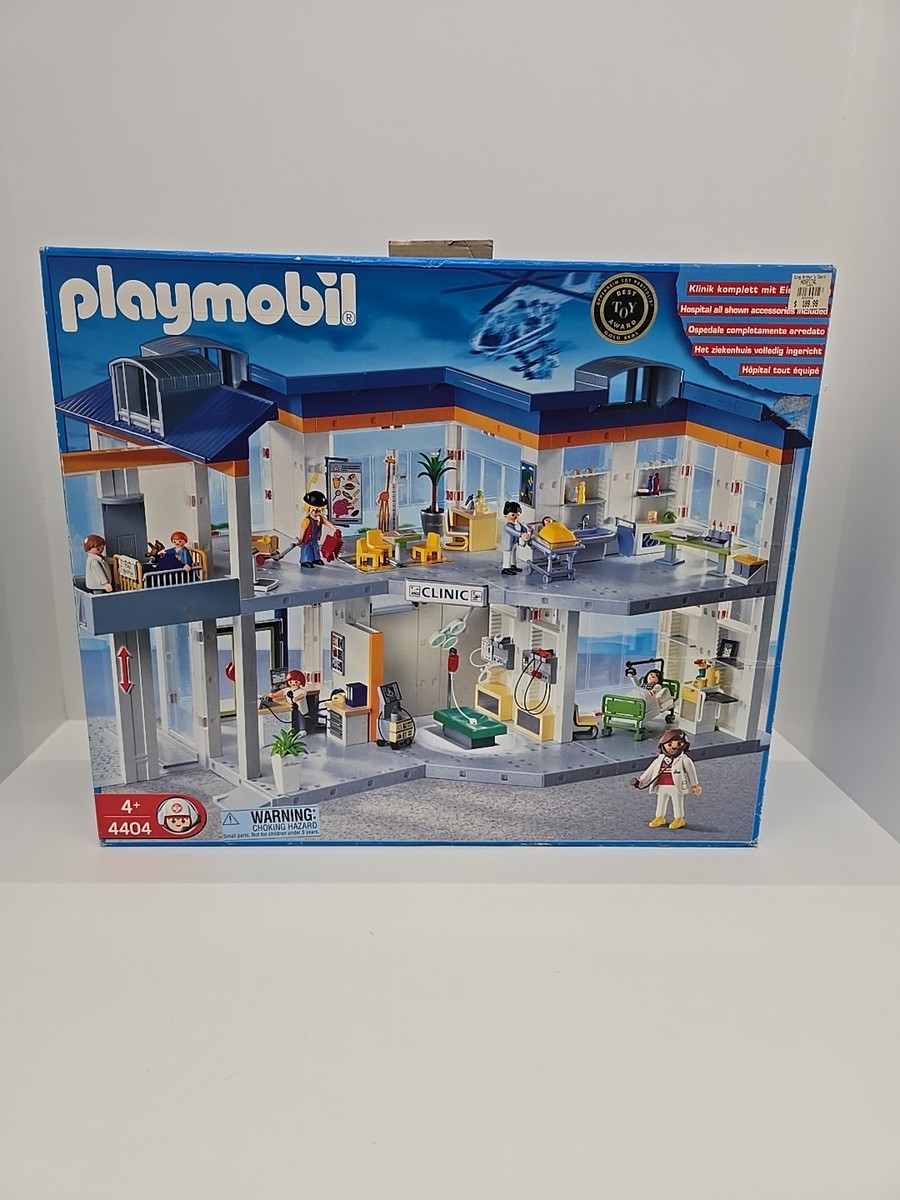 PLAYMOBIL Hospital Clinic 4404 Nearly Complete With Extras for