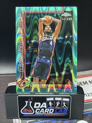 2025-26 Topps Chrome - Evan Mobley #67 Aqua Raywave Refractor /199