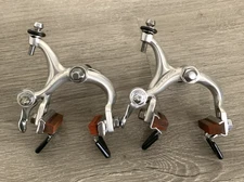 CAMPAGNOLO RECORD BRAKE CALIPERS 42-52 MM REACH RECESSED MOUNTS MATHAUSER PADS