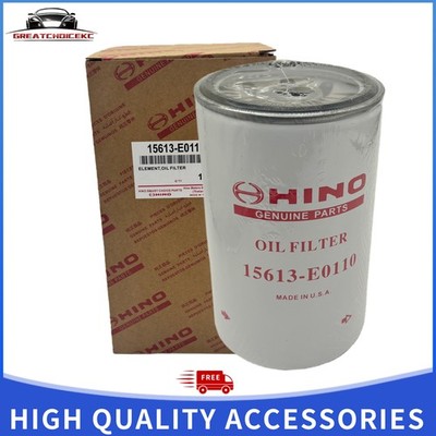 Oil Filter For Hino 258 268 338 2005-2020 15613E0110 15613-E0110