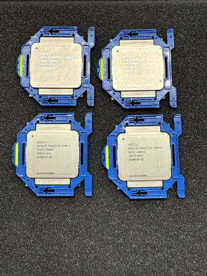 LOT OF 4 Intel Xeon E5-2609 v3 1.9 GHz LGA 2011-3 Server CPU Processor SR1YC