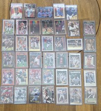 Donruss-Fleer-Topps-Upper Deck 40 Card Lot NFL MLB NBA Stars Elway Bonds Sharpe