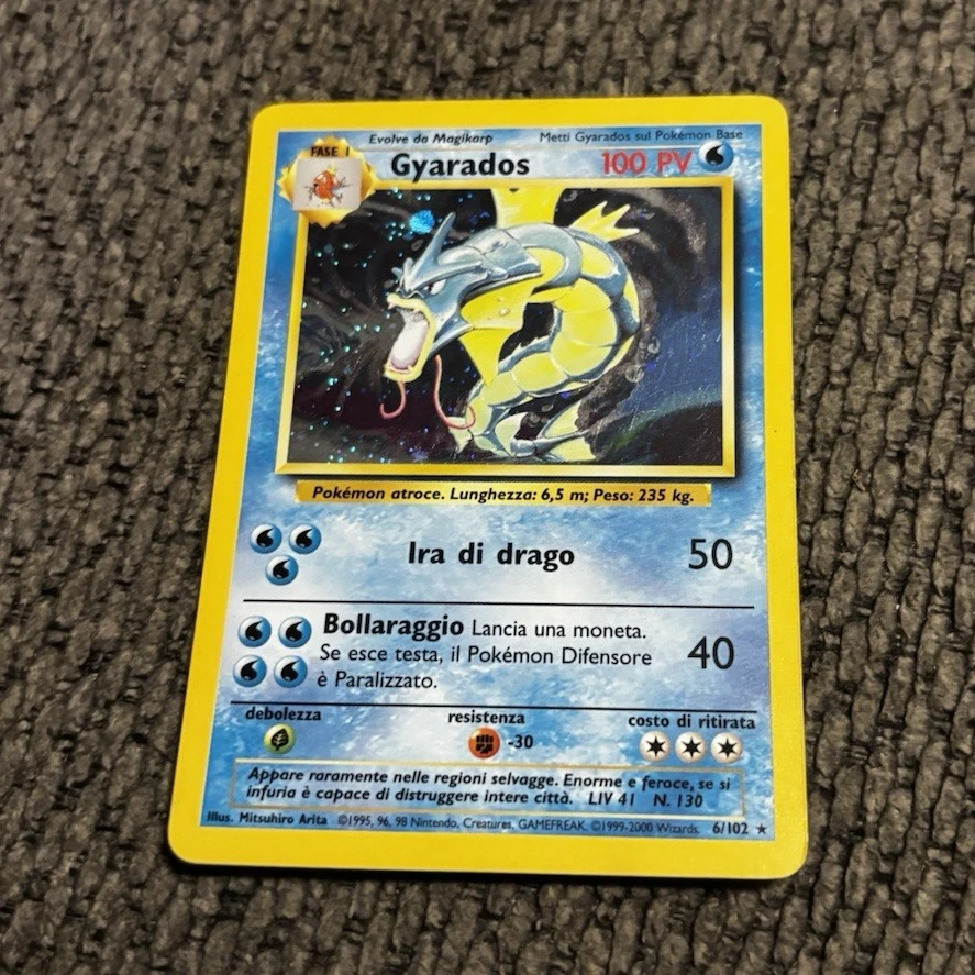 Gyarados Pokémon TCG Cards for sale | eBay