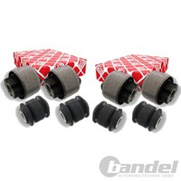 2X febi bilstein Querlenkerlager Buchse Hinten Vorne Vorne Beidseitig Passend