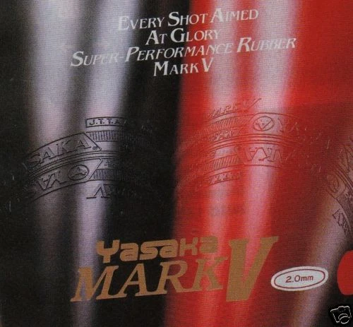 Yasaka Mark V Rot / Schwarz 1,0 - max.mm Neu