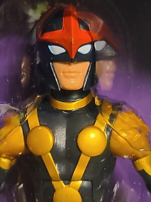 Marvel Legends SAM ALEXANDER NOVA with TITUS baf torso- MIP Spider