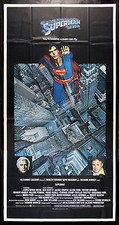 SUPERMAN CineMasterpieces ORIGINAL 3SH INTERNATIONAL MOVIE POSTER 1978