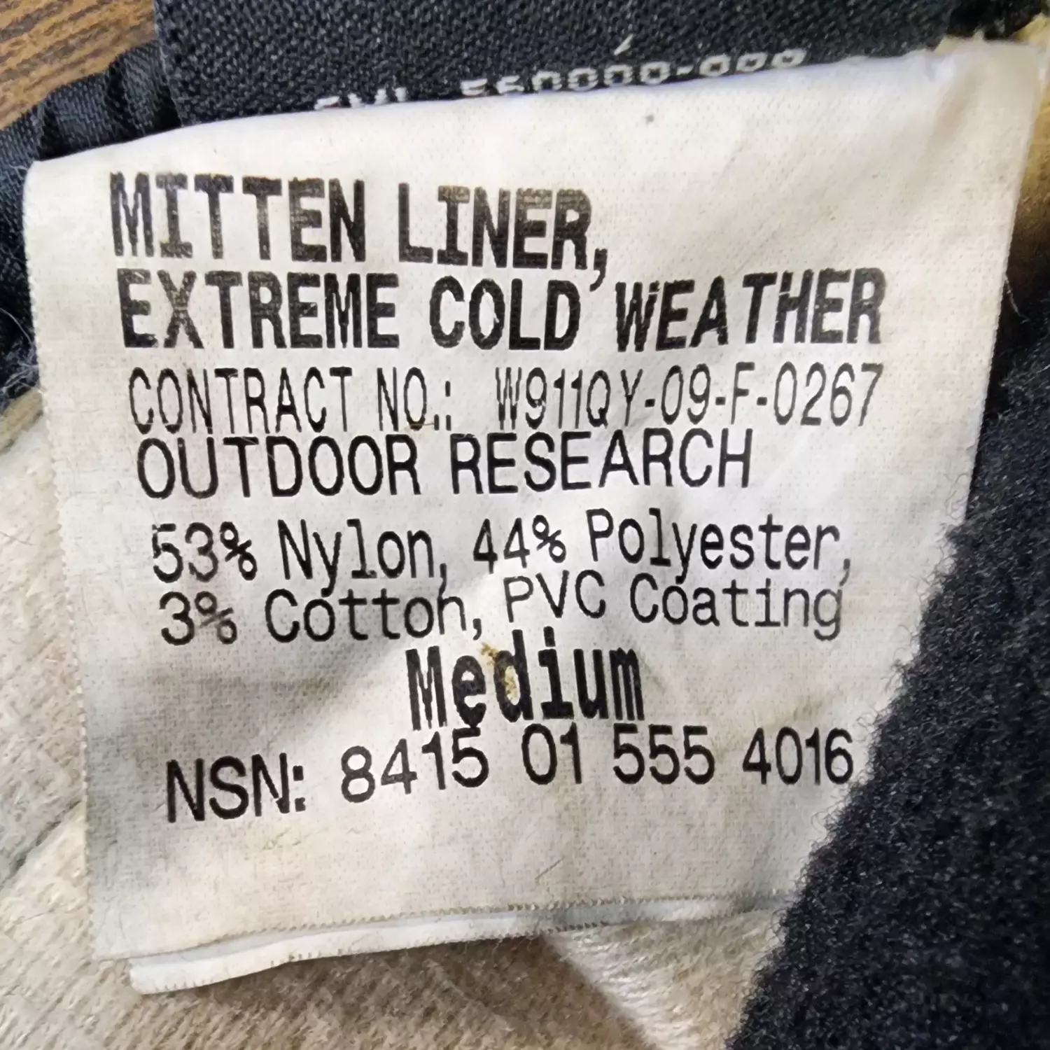 outdoor-research serviceable coyote with liners mocinc.1982 
