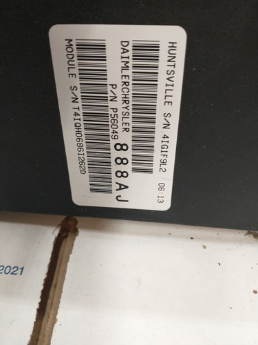 TOTALLY INTEGRATED POWER FUSE BOX 2006 DODGE RAM PICKUP # P56049888AJ 56049888AJ - Bild 3 von 12