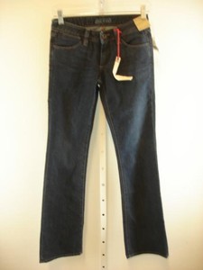 NWT-Big-Star-LIV-Boot-Cut-Mid-Jeans-Stretch-Flap-Pocket-Dark-Womens-24R-24-X-33