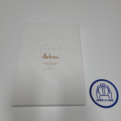 IU 2018 dlwlrma Live concert Bluray DVD with photocard Opened 10th