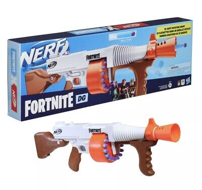 NERF Fortnite Drum Gun DG Blaster Rifle Toy Elite 15 Dart ...