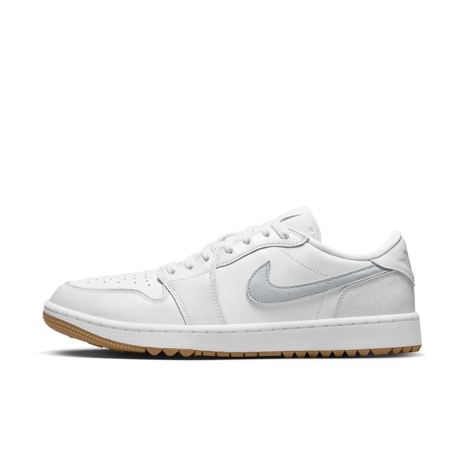 [DD9315-111] Mens Air Jordan RETRO 1 LOW GOLF 'WHITE GUM'