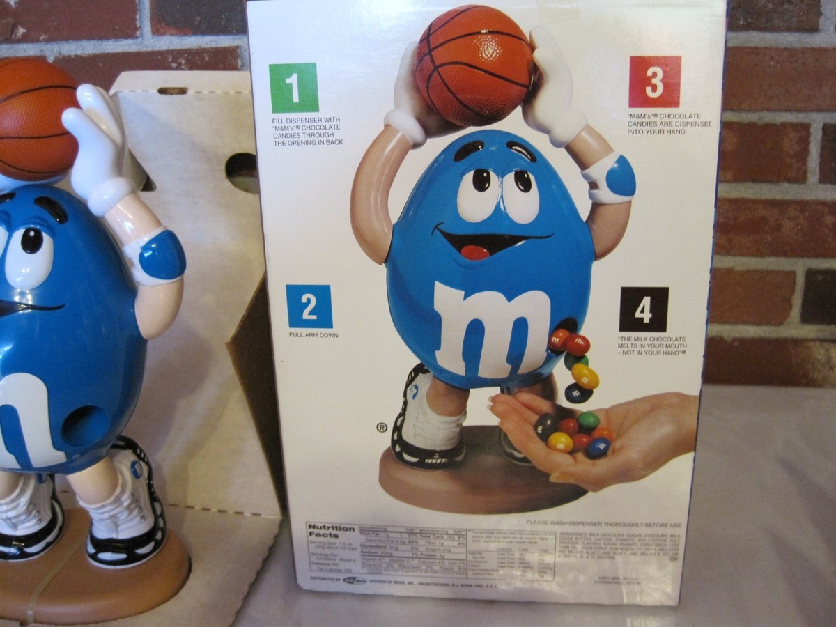 LIMITED EDITION SPORT--BASKETBALL M & M'S DISPENSER | eBay