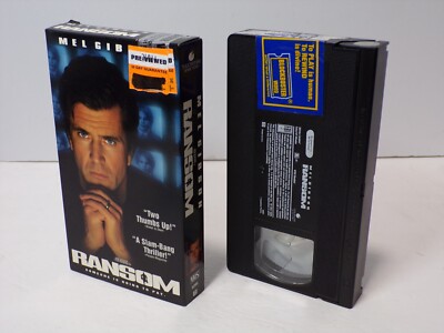 Ransom VHS Mel Gibson Lili Taylor Touchstone 081224WVHS