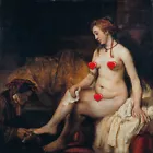 Art Rembrandt Bathsheba with David's letter Fine Giclee Oil Painting canvas