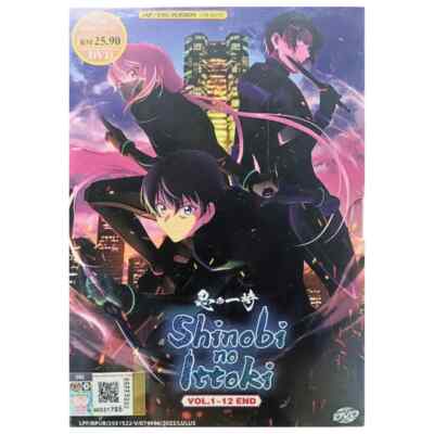 Shinobi No Ittoki (Vol. 1-12 END) Complete *English Dub* All Region Anime DVD