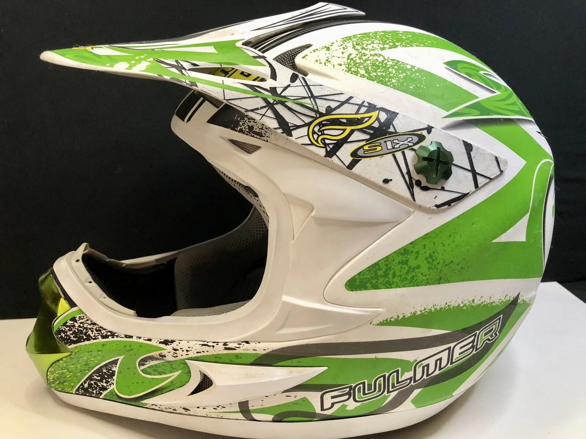 Fulmer Six ATV Motocross Racing Helmet Size Adult XL eBay