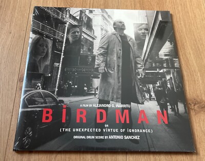 BIRDMAN Original Drum Score by ANTONIO SANCHEZ *2LP* LIMITED VINYL Soundtrack