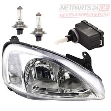 Scheinwerfer passend für Opel Corsa C -3 mit LWR und 2x H7 H7/H7 System Valeo re