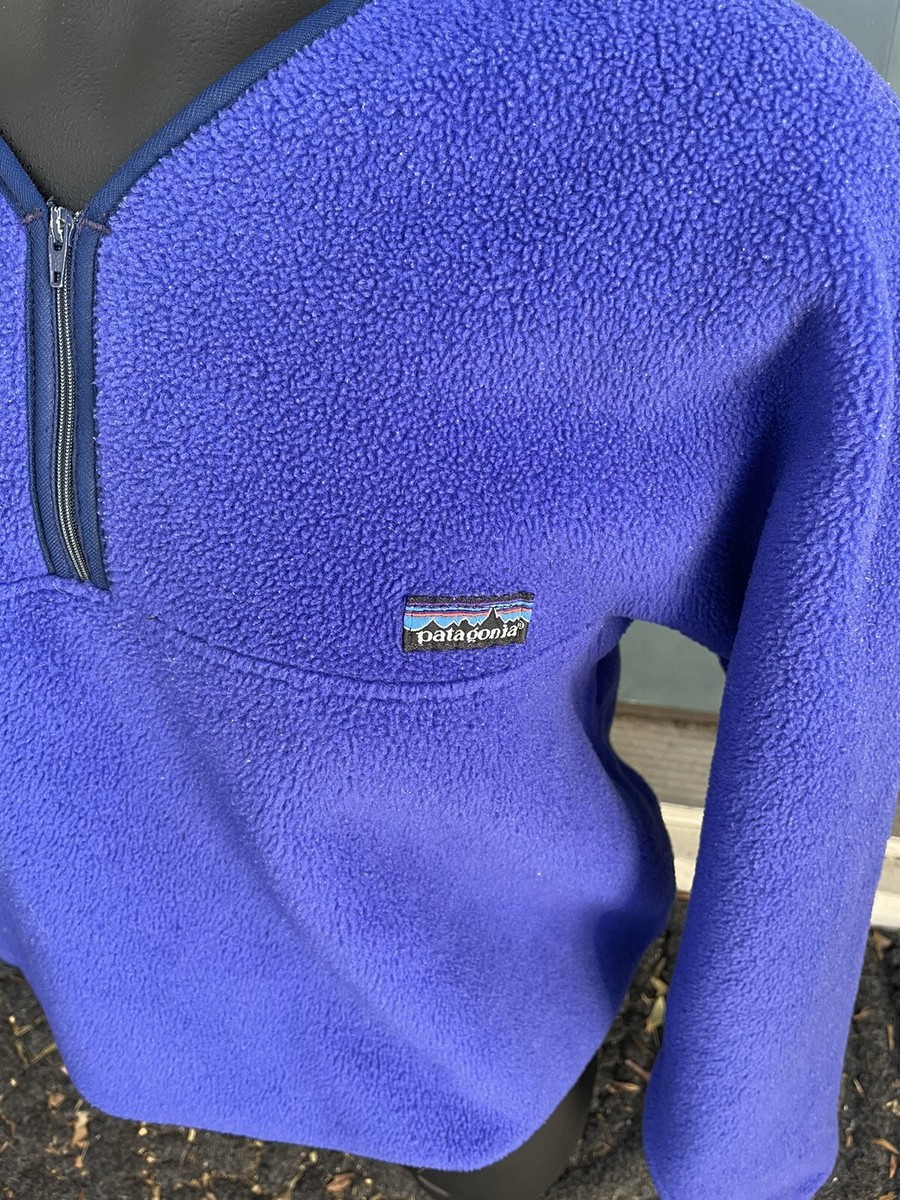 Women's Vintage PATAGONIA Purple Synchilla Fleece 1/4 Zip Women's Vintage PATAGONIA Purple Synchilla Fleece 1/4 Zip