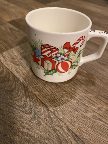 Vintage 1985 Musical Christmas Presents Mug Cup - Picture 3 of 8