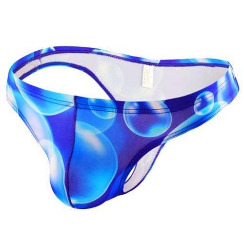 Men's Briefs Sexy Underwear Panties Underpants G Strings Thong Bubble Printed - Picture 2 of 5